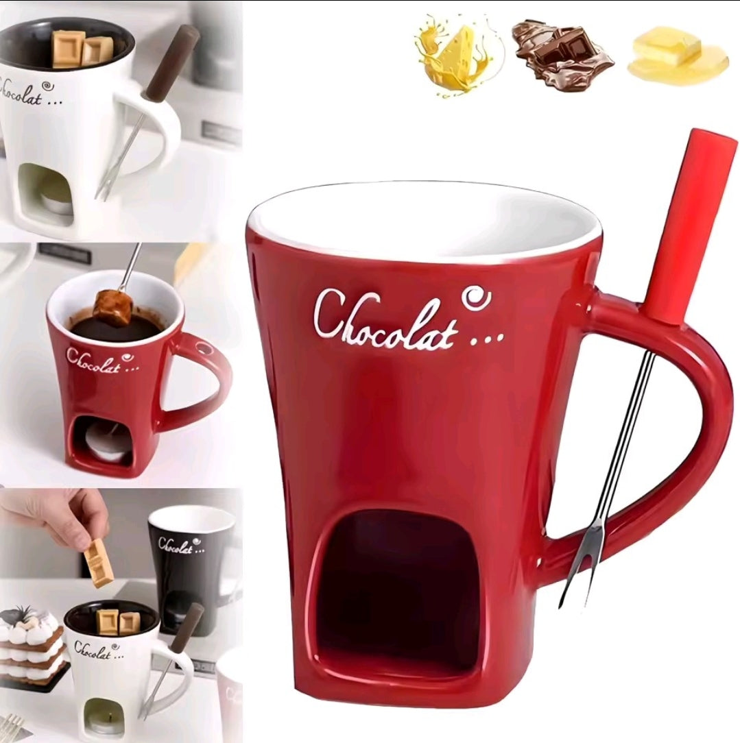 Czekko™ Ceramiczny kubek do topienia czekolady – 130 ml